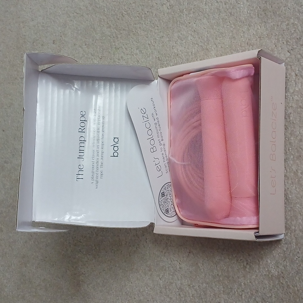 Bala Jump Rope 1/2 Pound Blush - Picture 2 of 4